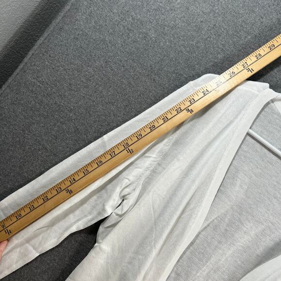 Studio Park x Jane Treacy Lightweight Shrug White, Medium - Picture 9 of 11